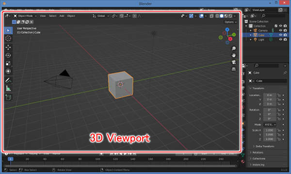 3D Viewport